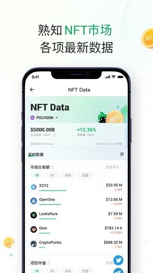 多链资产管理界面