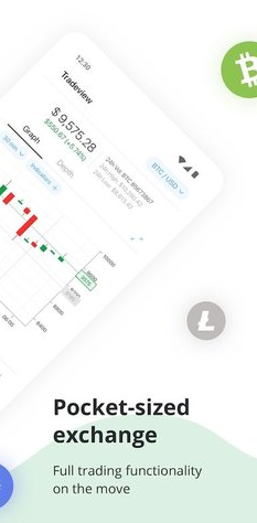 比特儿交易所App界面展示