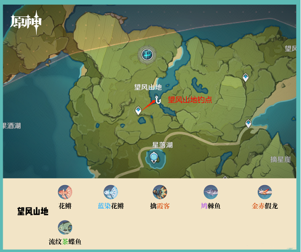 蒙德鱼群分布图