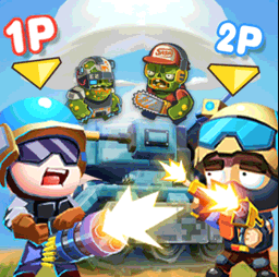 地下勇士大作战免费版双人联机射击v4.0 内购版