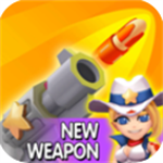 西部狂野射手Q版射击冒险v1.1.7 最强武器版