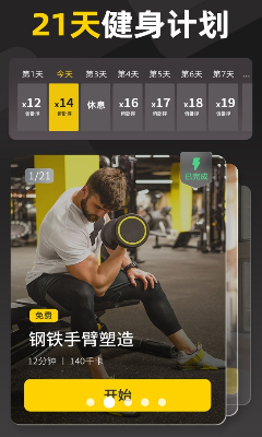 训练计划示例