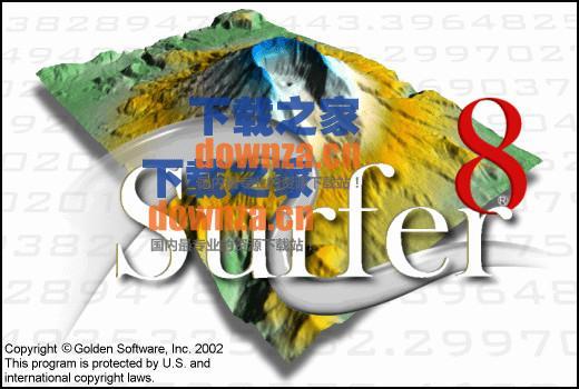Surfer三维建模界面